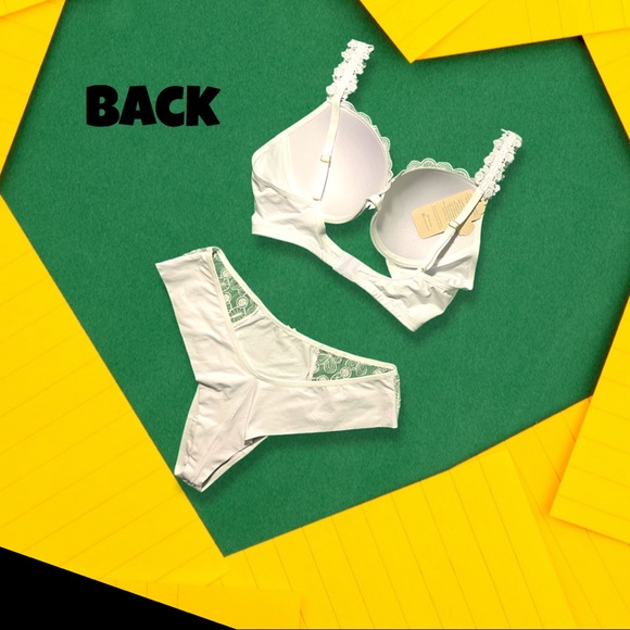 Sexy plus size white lingerie - Picture 4 of 6